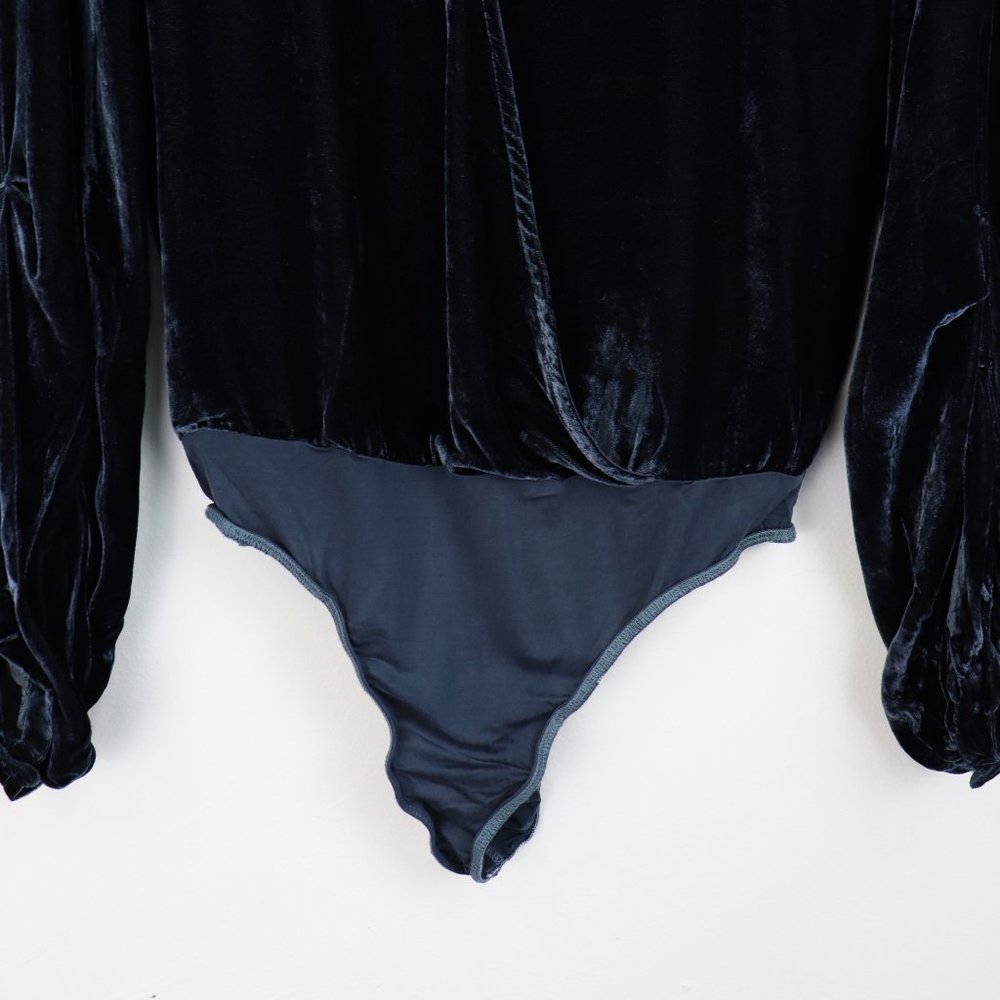 NEW Young, Fabulous & Broke Jayce Bodysuit Blue XS - Picture 7 of 8